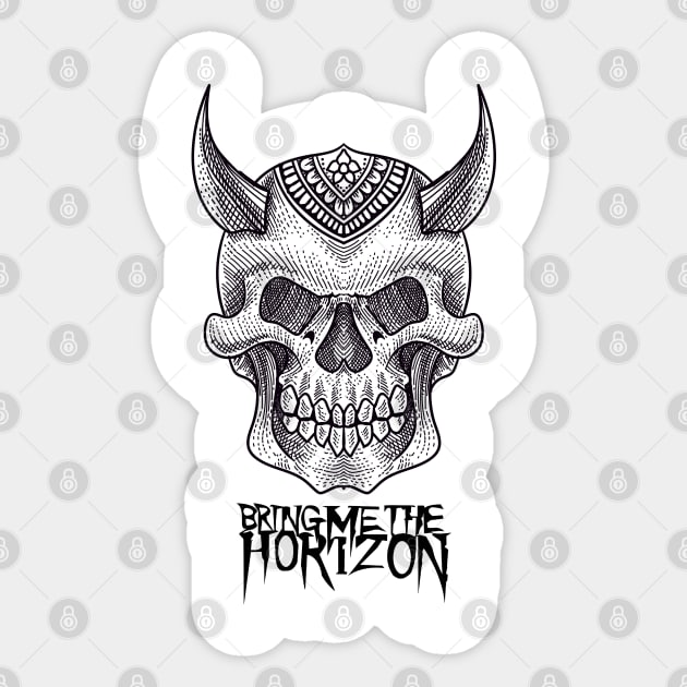 Bring me the horizon deathcore Sticker by wiswisna